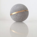 Concrete Sphere paper-weight